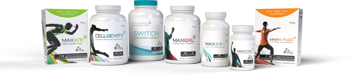 The entire Livemax nutritional product line - LiveMax Images